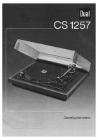 Dual CS-1257-Owners-Manual 